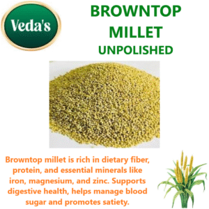 Browntop Millets