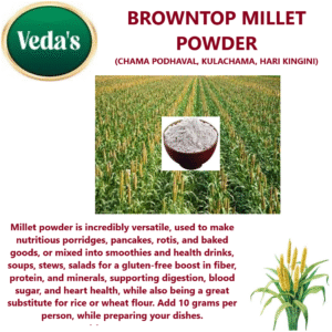 BROWNTOP MILLET POWDER