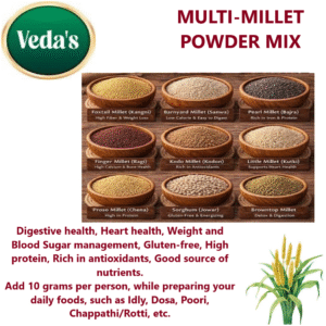 Multi-millet powder mix