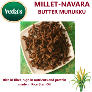 Millet Butter Murukku