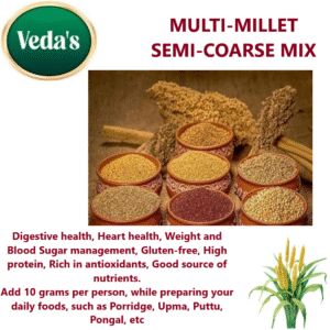 Multi-millet semi coarse mix